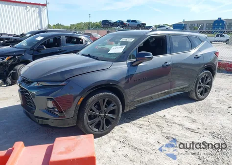 2021 Chevrolet Blazer Fwd Rs из США, поврежденный, VIN 3GNKBERS1MS572219